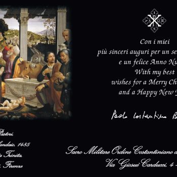 auguri di Natale digitali Segretario Generale 2025